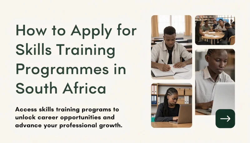 How to Apply for Skills Training Programmes in South Africa