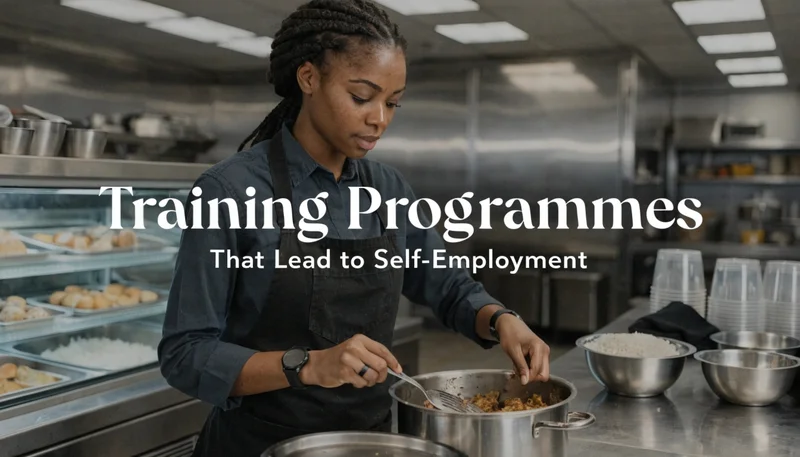 Training Programmes That Lead to Self-Employment